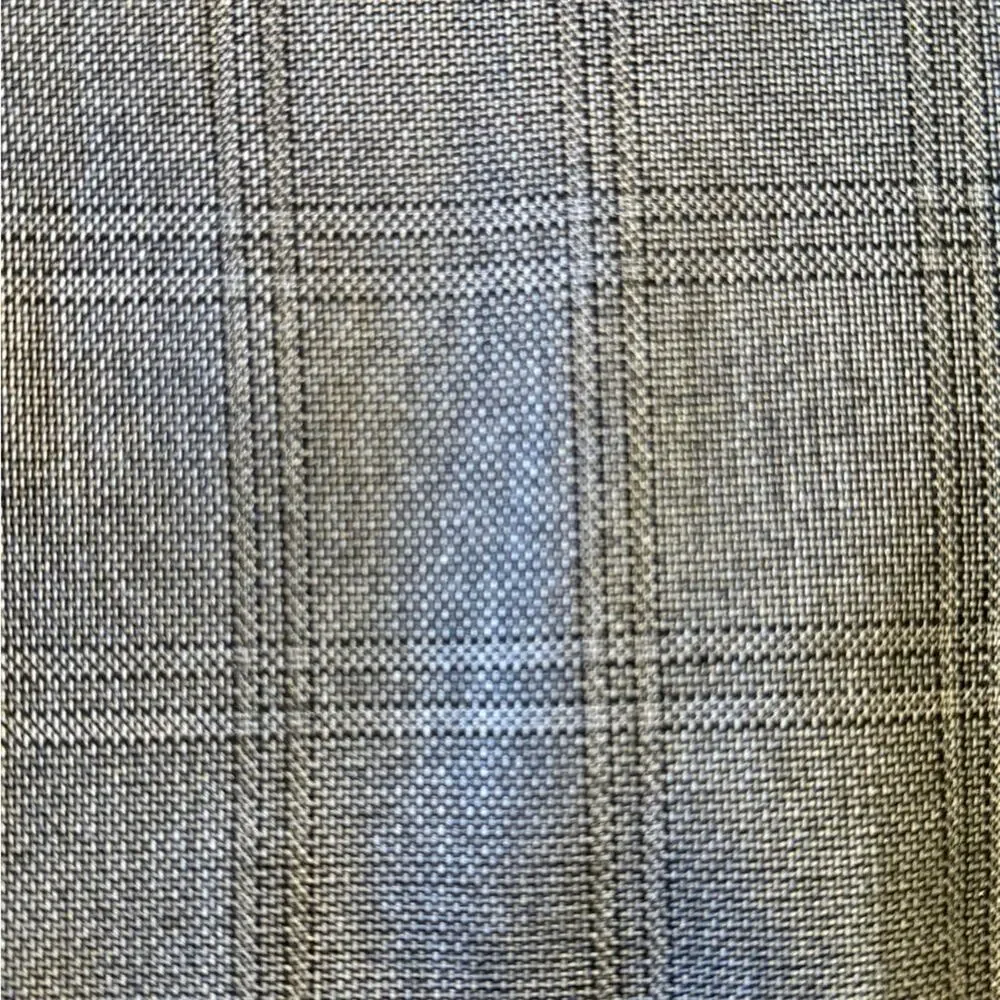 Circle S Men's 44R Western Style Gray Windowpane Blazer